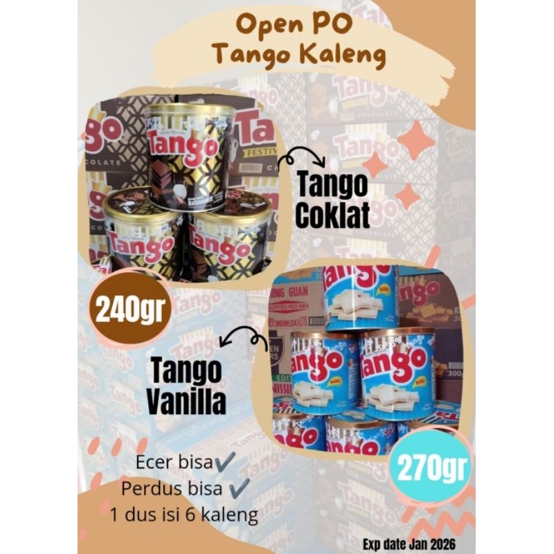 

Tango Kaleng Open PO Coklat Vanila 240gr