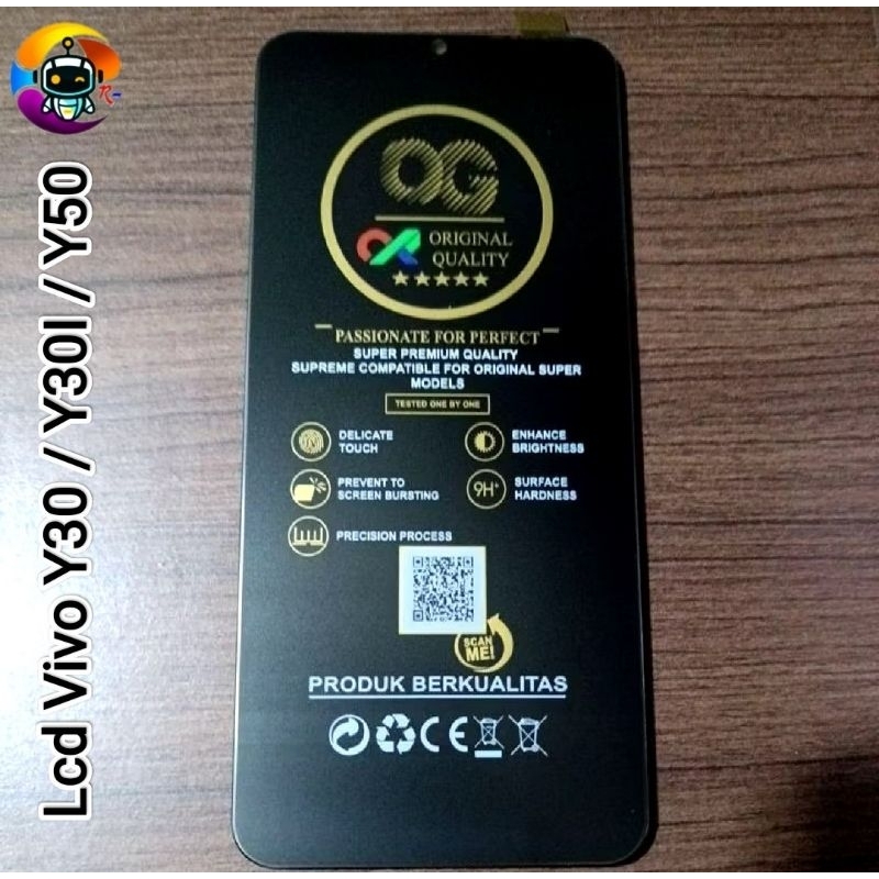 Lcd Vivo Y30 Y30I Y50 OG Original Super