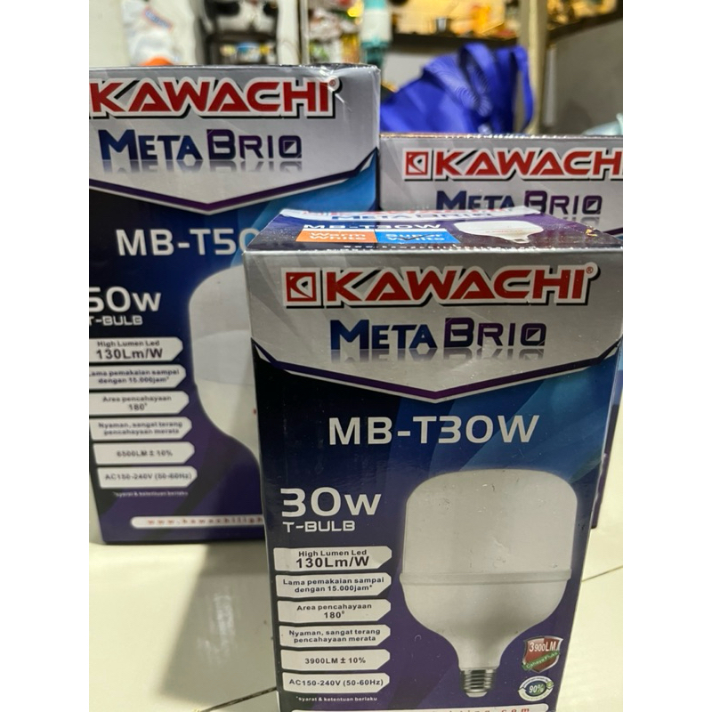 lampu led lampu rumah lampu toko super terang lampu jumbo harga terjangkau kawachi meta brio 30watt 