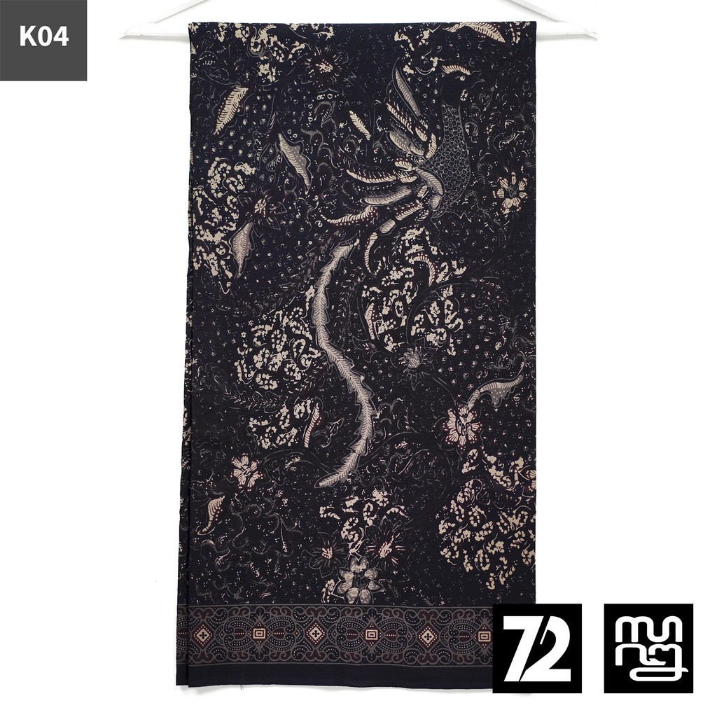 Kain Batik Premium Motif Merak Abstrak - 72 Batik - alf