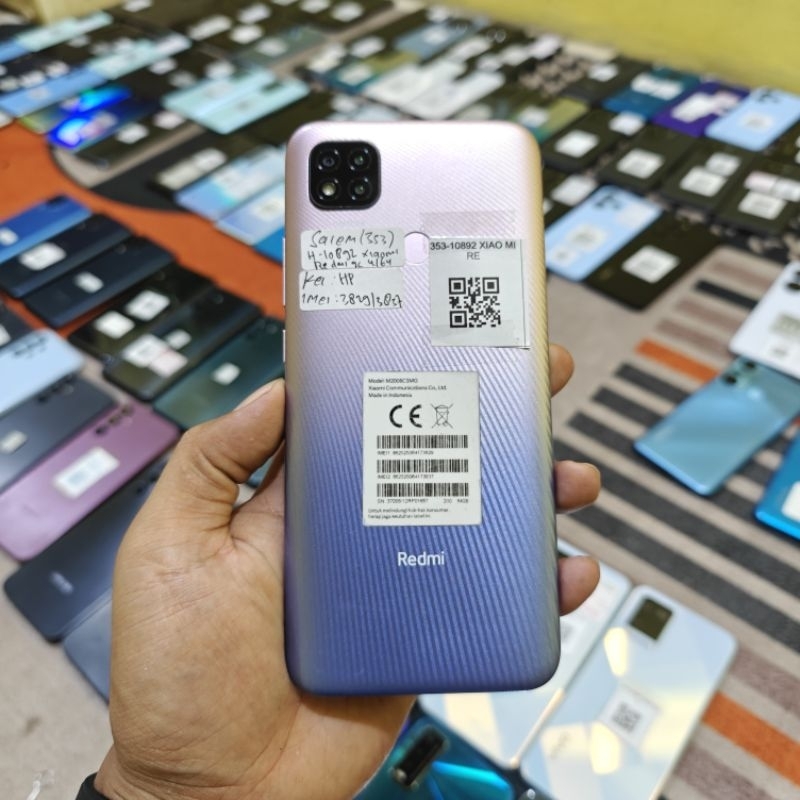 XIAOMI REDMI 9C RAM 4/64 HP SECOND BEKAS GARANSI RESMI