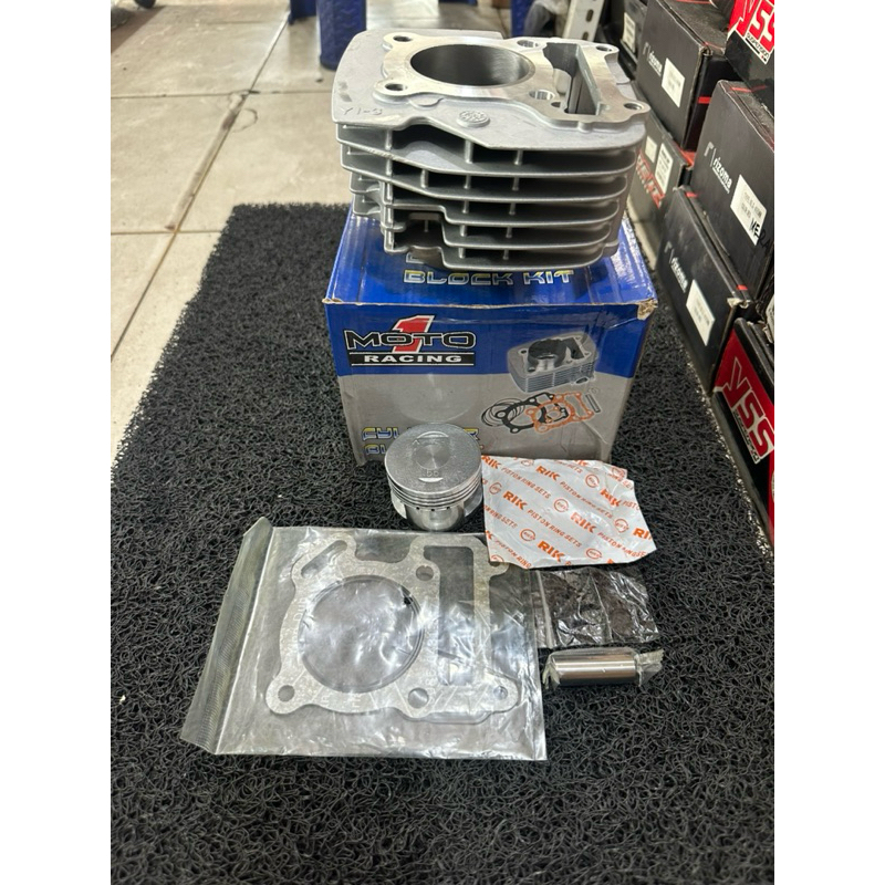 Block Blok Set Jupiter Z 5TP Vega R new Moto1 Bore Up 55mm Komplit Set Piston Paking
