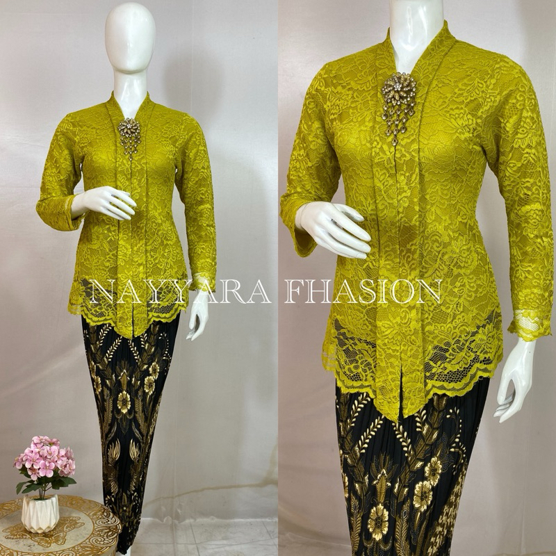Kebaya / Set Floy/ Pakaian Wanita / Set Kebaya / Kebaya Kartini Kebaya Kartini Modern / Kebaya Bali