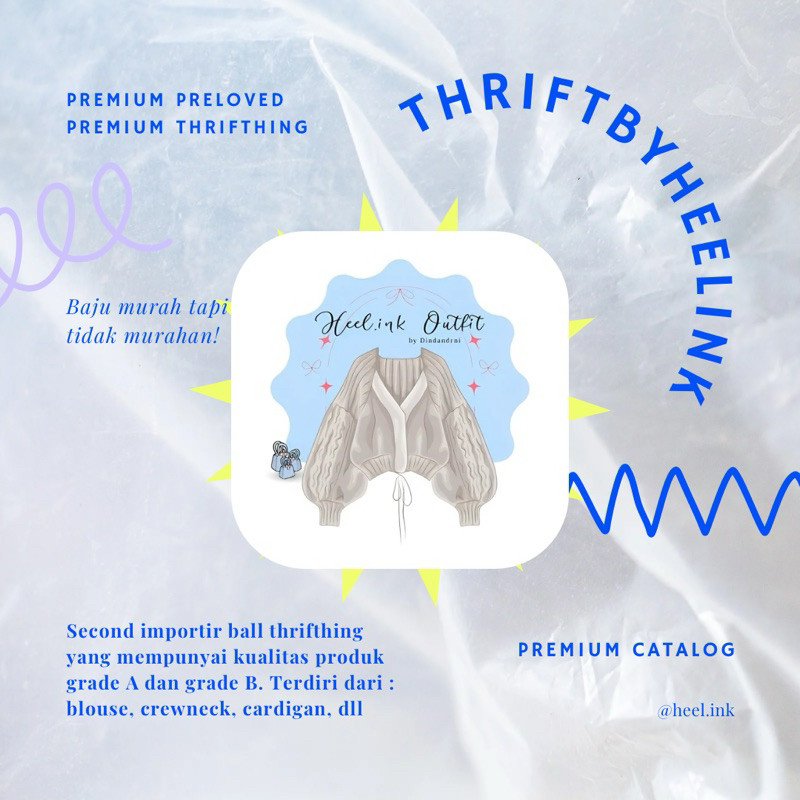 Catalog Cardigan Merah Ball