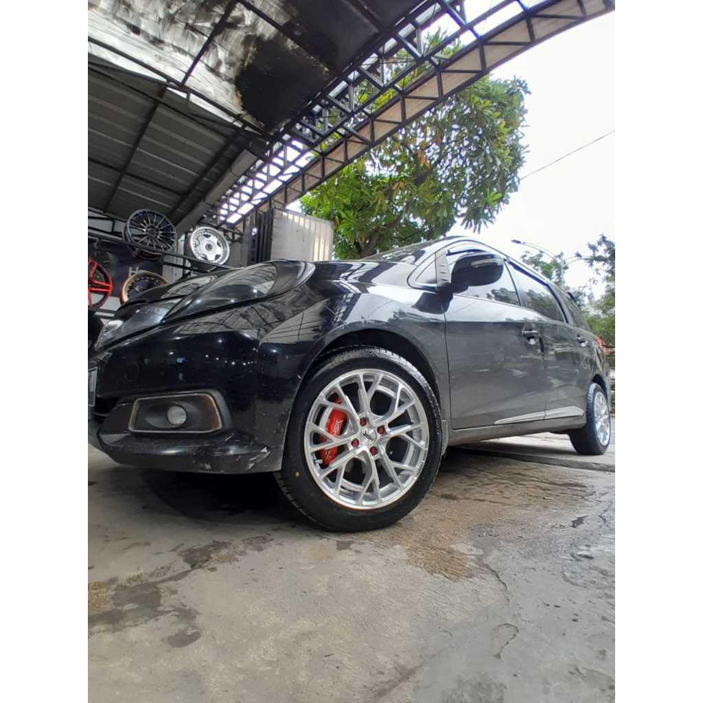 PAKET VELG PLUS BAN ACCELERA 185 55 R15 UNTUK MOBIL BRIO USE VELG HSR FE01 R15