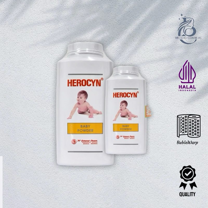 Herocyn Baby Powder Bedak Gatal Gatal ✨✨✨ Bedak Herosin Baby Anak