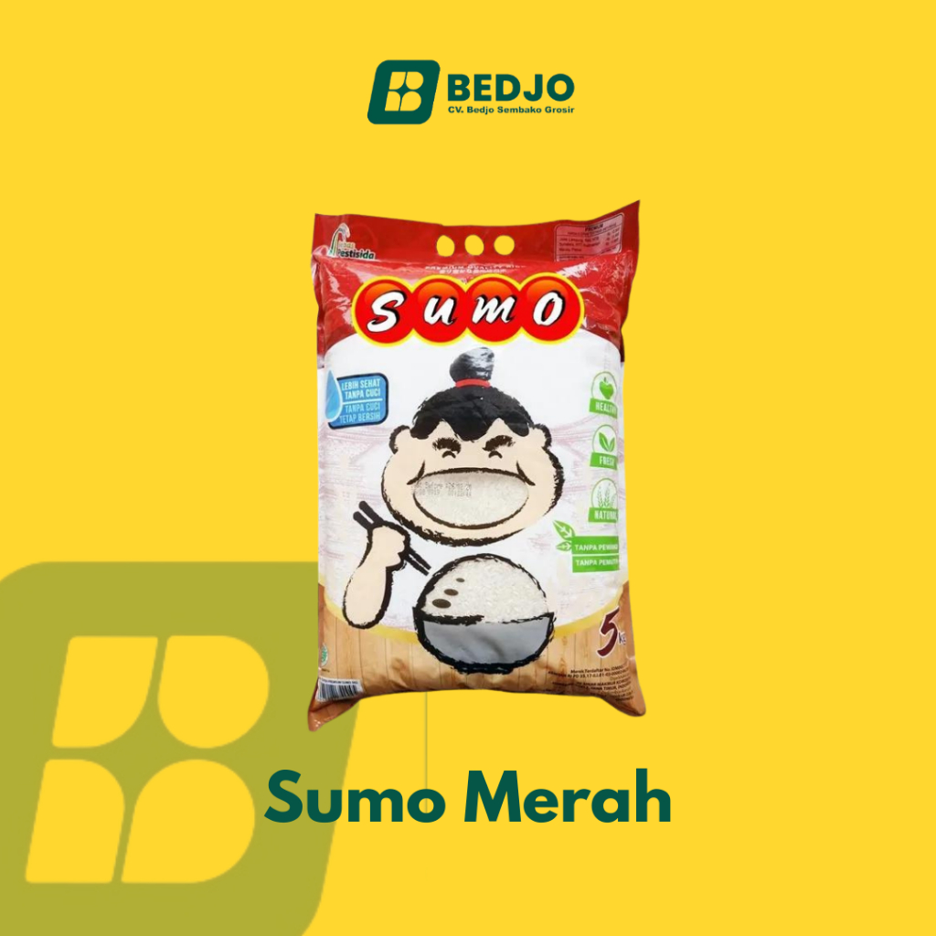 

Beras SUMO 5kg Beras Kualitas Super