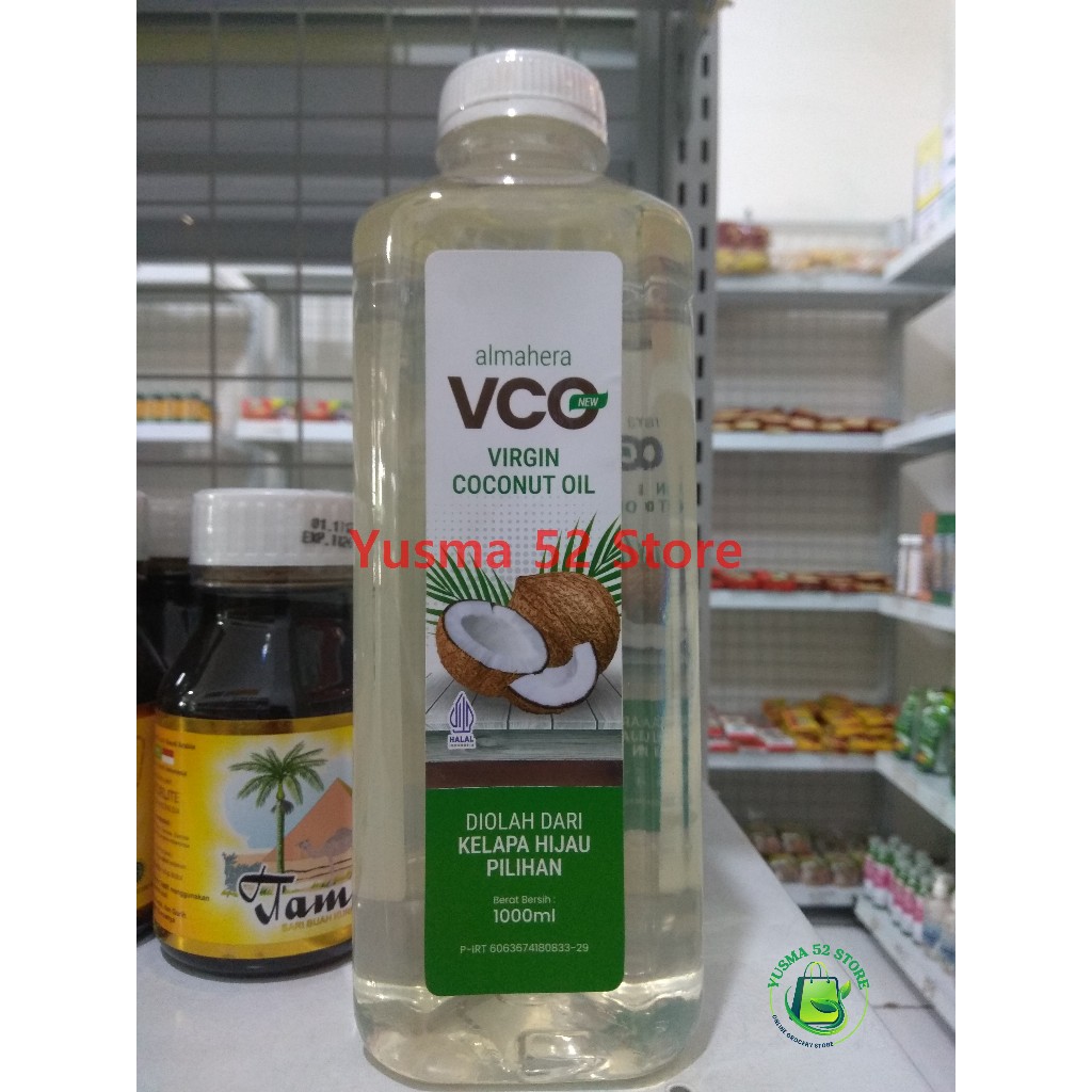 

Almahera VCO Virgin Coconut Oil Diluh Dari Kelapa Hijau Pilihan 1000ml