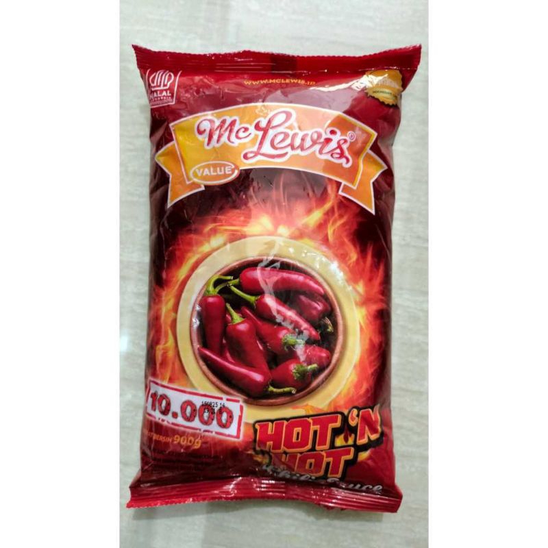 

Mc Lewis Hot And Hot Chili Sauce 900g