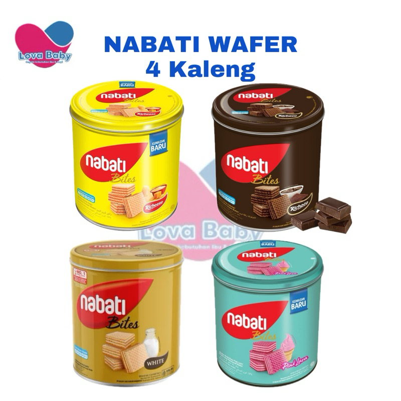 

NABATI WAFER KALENG ISI 4 - TANGO WAFER KALENG - 1 KARTON WAFER KALENG GROSIR