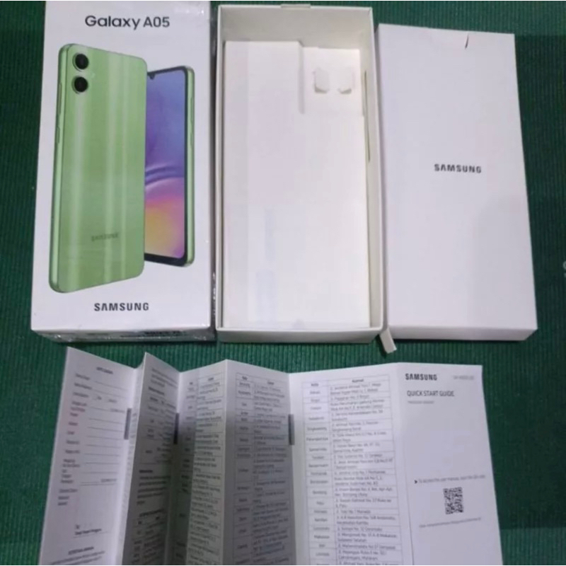 

dus box Samsung A05 ready semua warna free request sticker