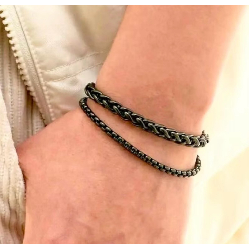 gelang titanium pria asli tebaru original