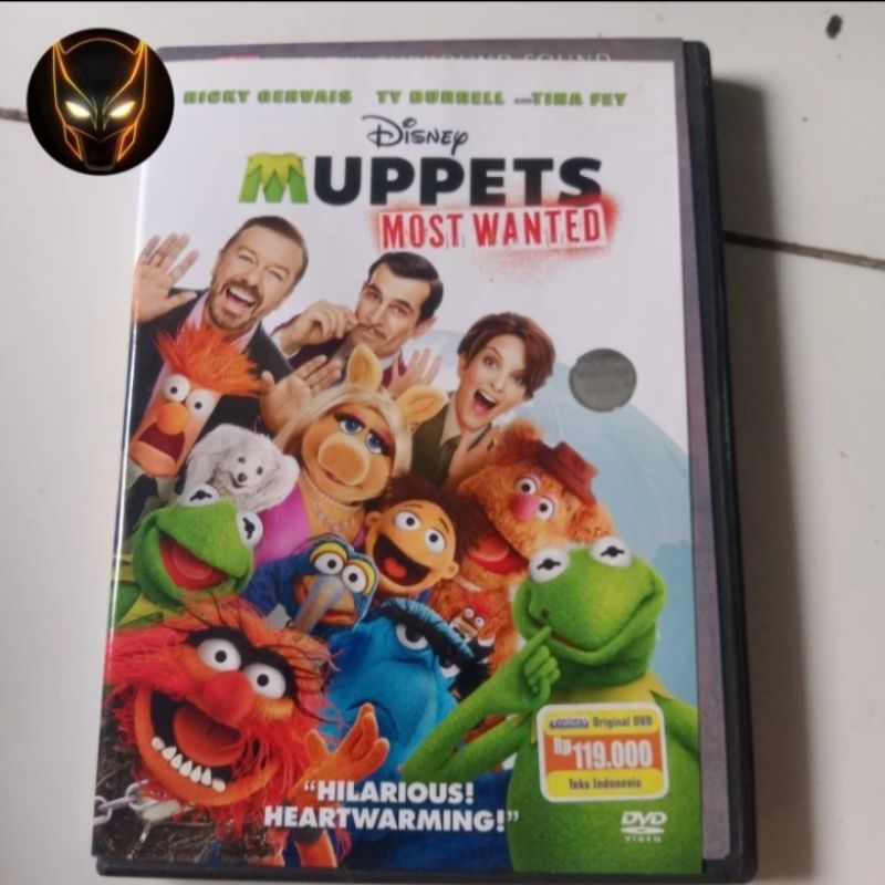 DVD Original THE MUPPET MOST WANTED Teks Indonesia
