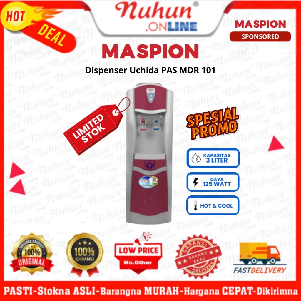 Maspion Dispenser Galon Atas Uchida Pas MDR 101