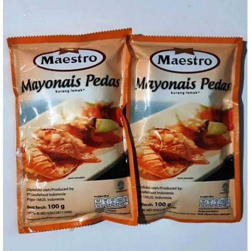 

Maestro Mayonais Pedas 100gram