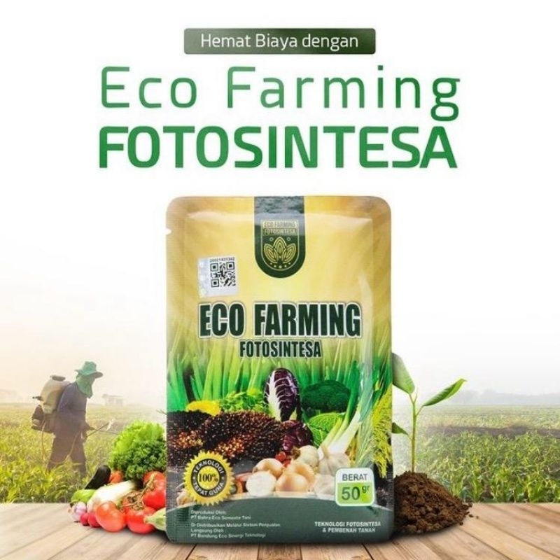 [COD] ECO FARMING FOTOSINTESA @50g - FOTOSINTESA ECO FARMING - PUPUK ORGANIK FOTOSINTESA ECO FARMING