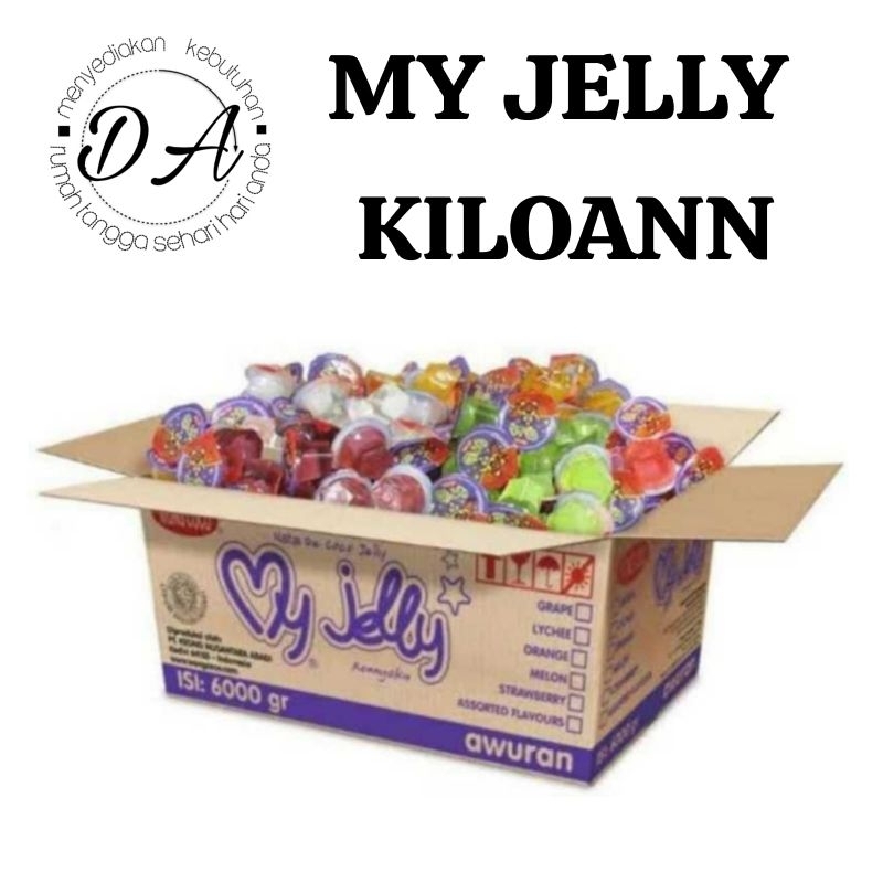 

•DA• MY JELLY AWURAN KILOAN 1 KG 500 GRAM