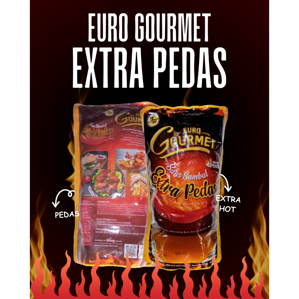 

Euro Gourmet Extra Pedas 1kg | Euro Gourmet Extra Hot 1kg