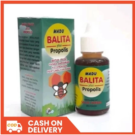 

Madu Balita Plus Propolis anak pintar dan sehat Garansi 100% ORI