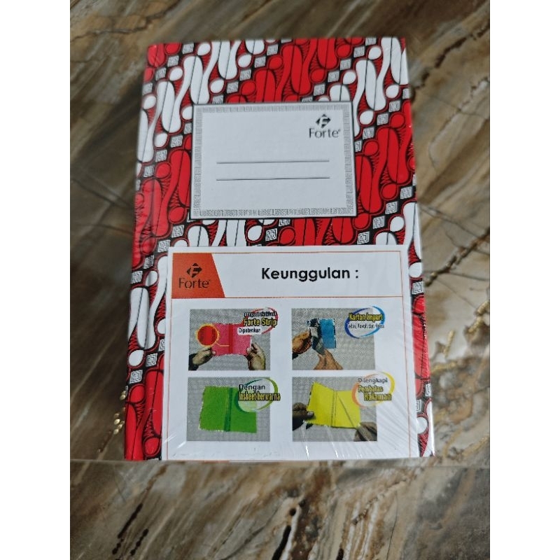 

Hard Cover A6 Oktavo Forte isi 100 Lembar/ Buku Saku / Buku Catatan
