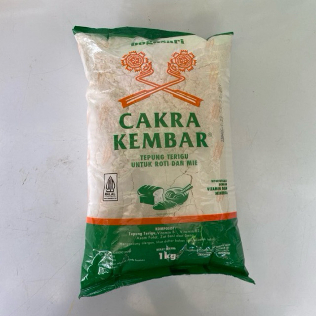 

tepung terigu cakra kembar 1 kg