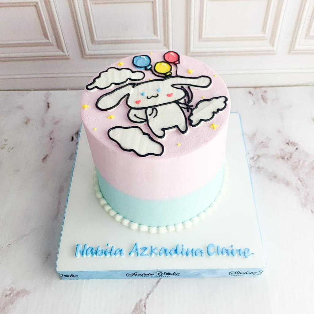 

Kue Ulang Tahun/Birthday cake/Kue Ultah tema Cinnamoroll/Kue Birthday Jakarta/Kue Cinnamoroll