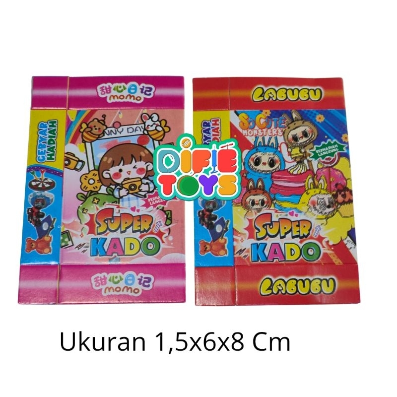 

100 pcs Kotak Kado Kecil ukuran 8x6x1,5 planet kado