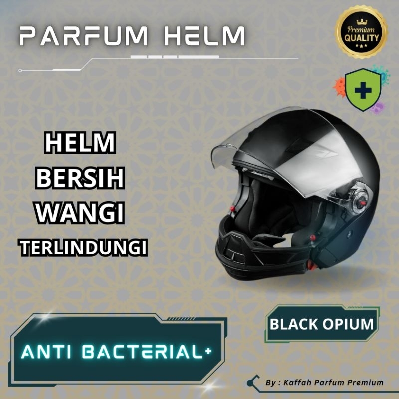 Parfum Helm Ampuh menghilangkan Bau dan Anti Bacterial Extra | Aroma Lembut dan Segar By Kaffah Parf