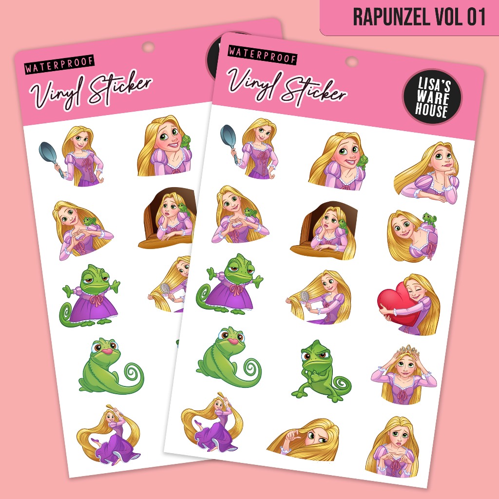 

Sticker Disney Rapunzel Volume 01