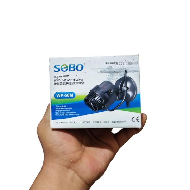 Mini Wave Maker Sobo WP-50 Arus Gelombang Aquarium Aquascape