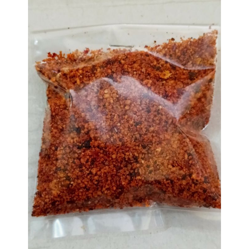 

sambel garing kacang terasi sedap pedas