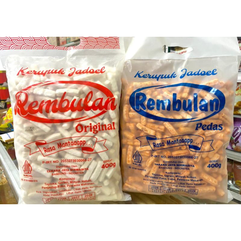 

Kerupuk Jadoel Rembulan 1 Ball Thaurus Shop