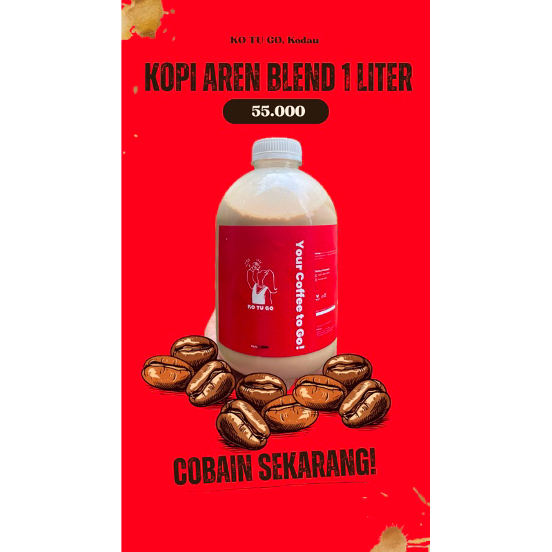 

Kopi Aren Blend 1 Liter