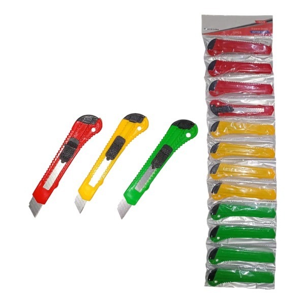 

CUTTER MURAH TAJAM PLASTIK / PISAU CUTTER MURAH PVC