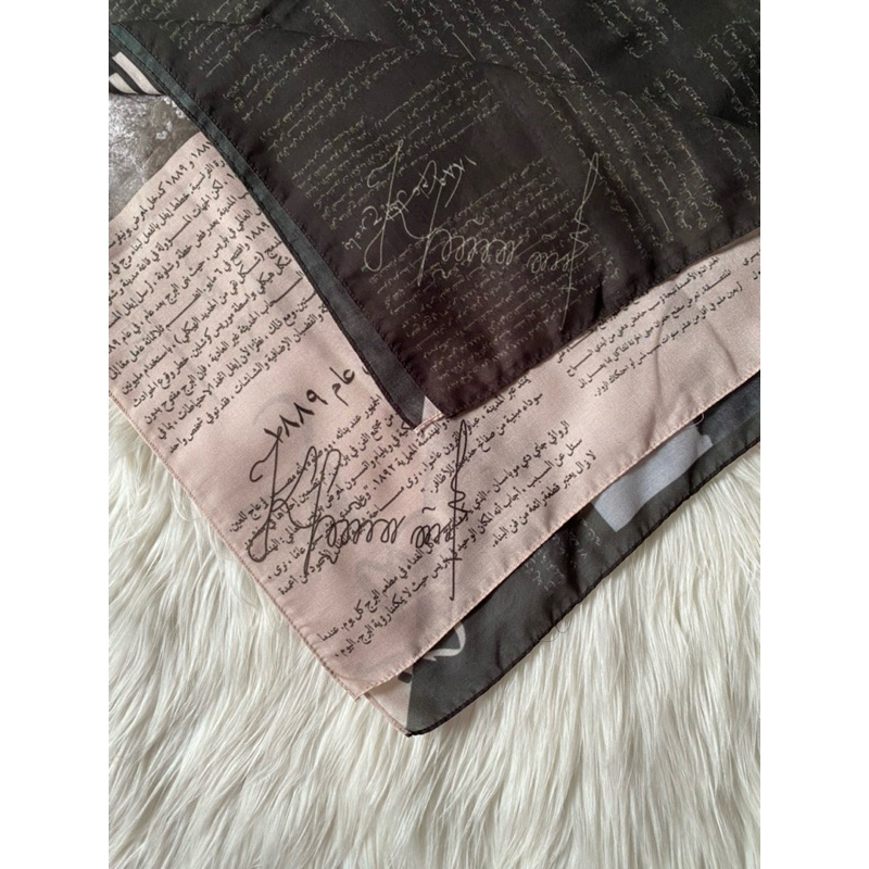 Li SCARF - ARABIC NEWS PAPER (PRELOVED)