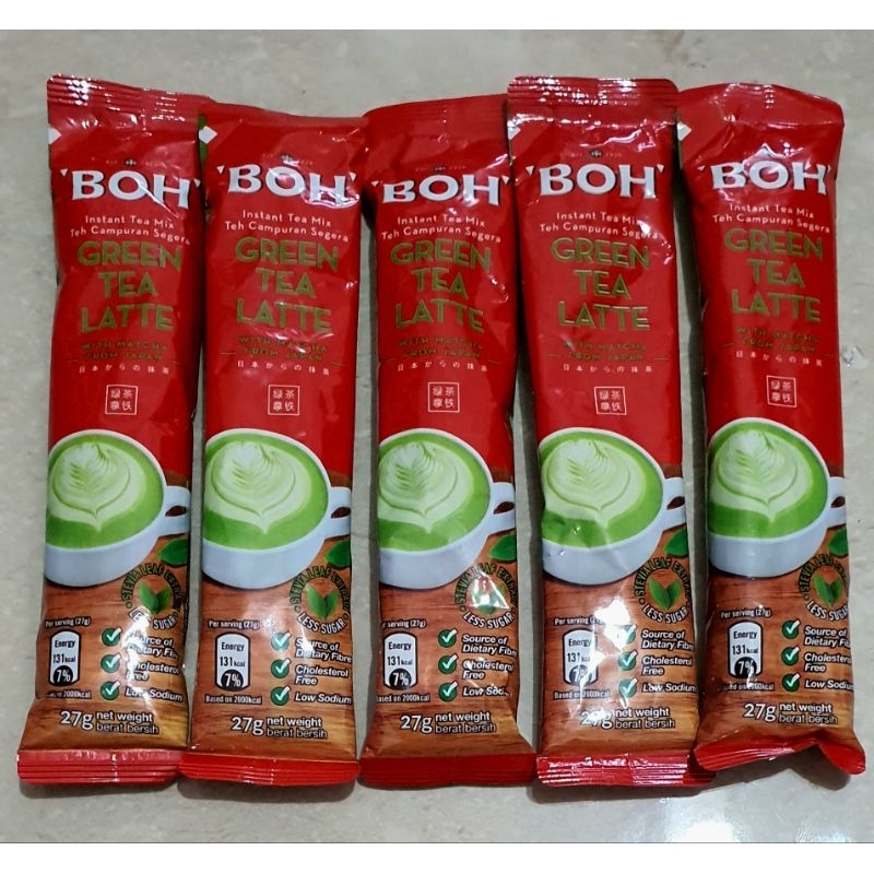 

BOH Tea Mix green tea latte / Minuman Import Malaysia