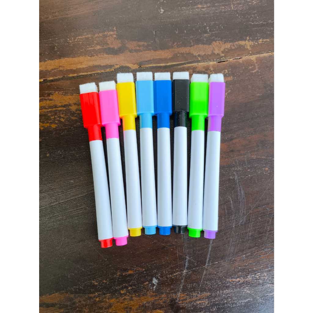 

Spidol Wipe and Clean 1 Set isi 8 warna
