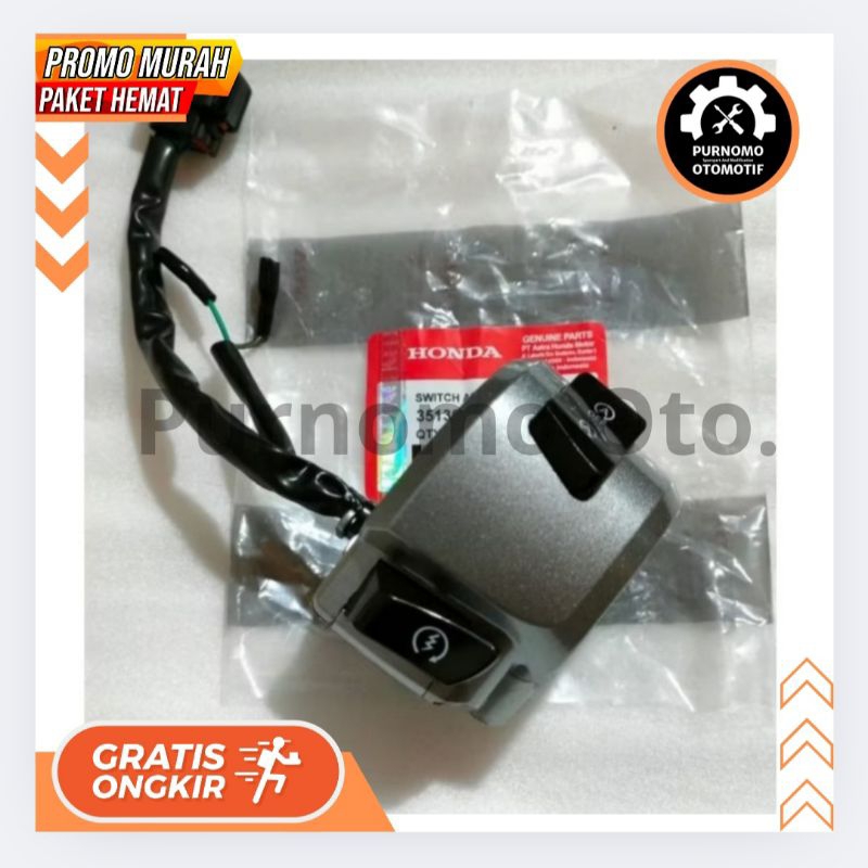 Holder Kanan Tombol Starter Stater Stang Kanan New Scoopy Prestige Scoopy Keyless 2021 - 2024