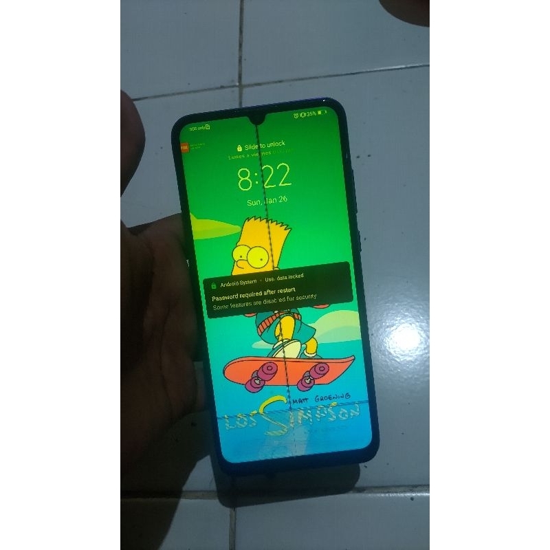 Huawei Y6P LCD Minus, Cek deskripsi