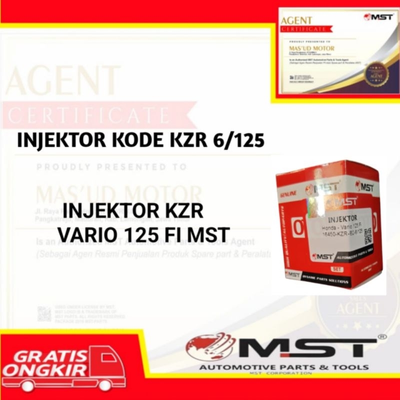 INJECTOR / INJEKTOR KZR VARIO 125 FI MST
