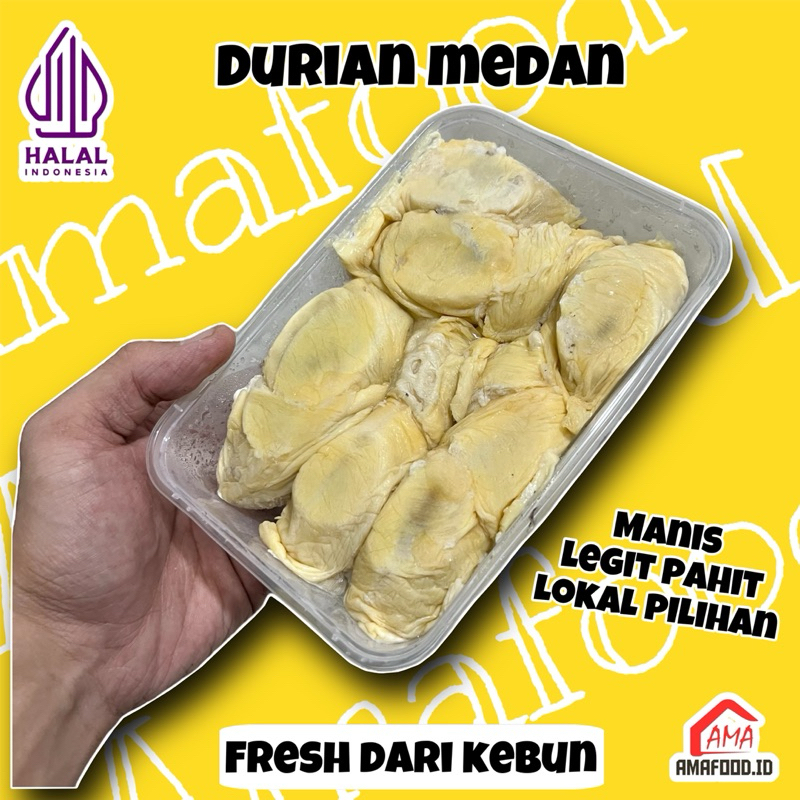 

AM durian durian kupas medan pilihan kebun