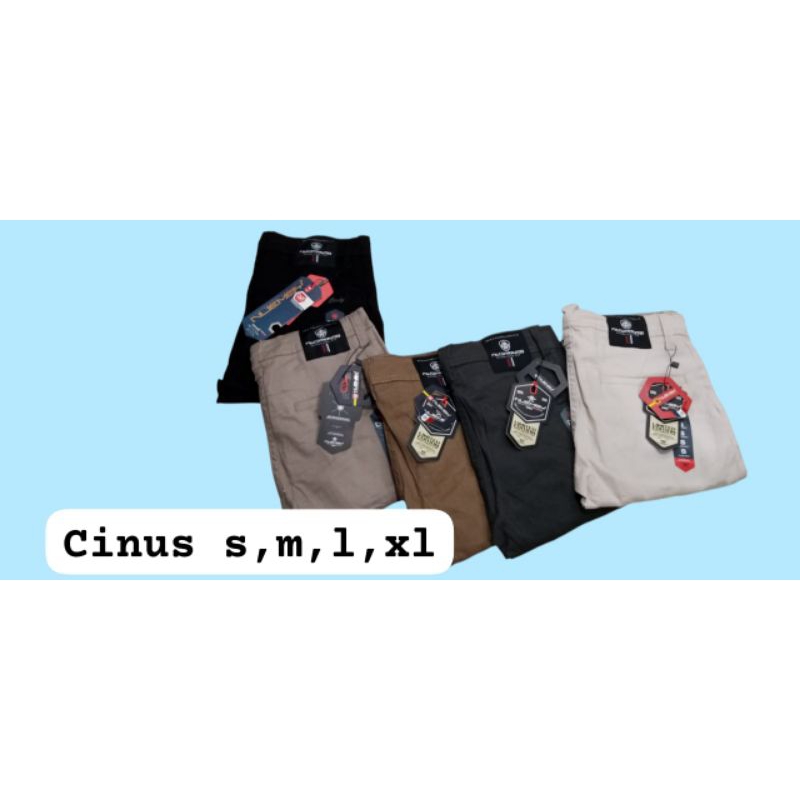 Celana Chino Panjang Nuemby | Slimfit | Bisa COD✫