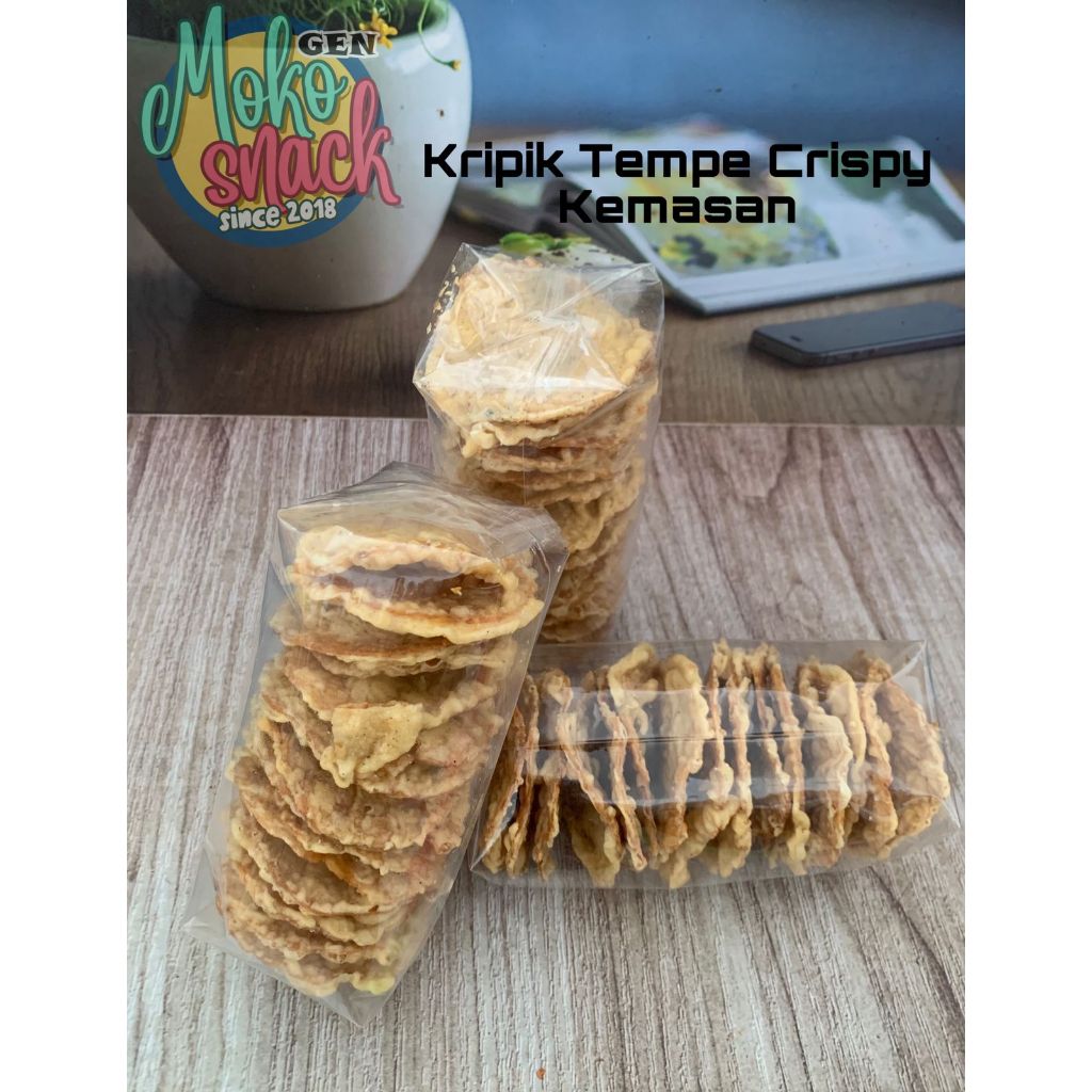 

Snack Camilan Kripik Tempe Crispy Kemasan 125 gr