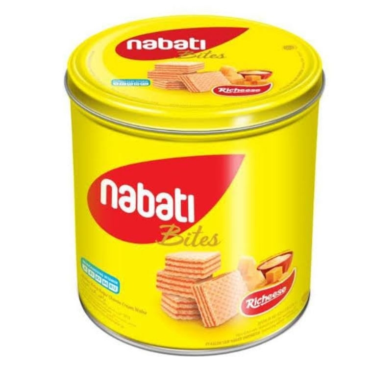 

Richeese Bites Nabati Rhicoco nabati kaleng gratis packing kardus