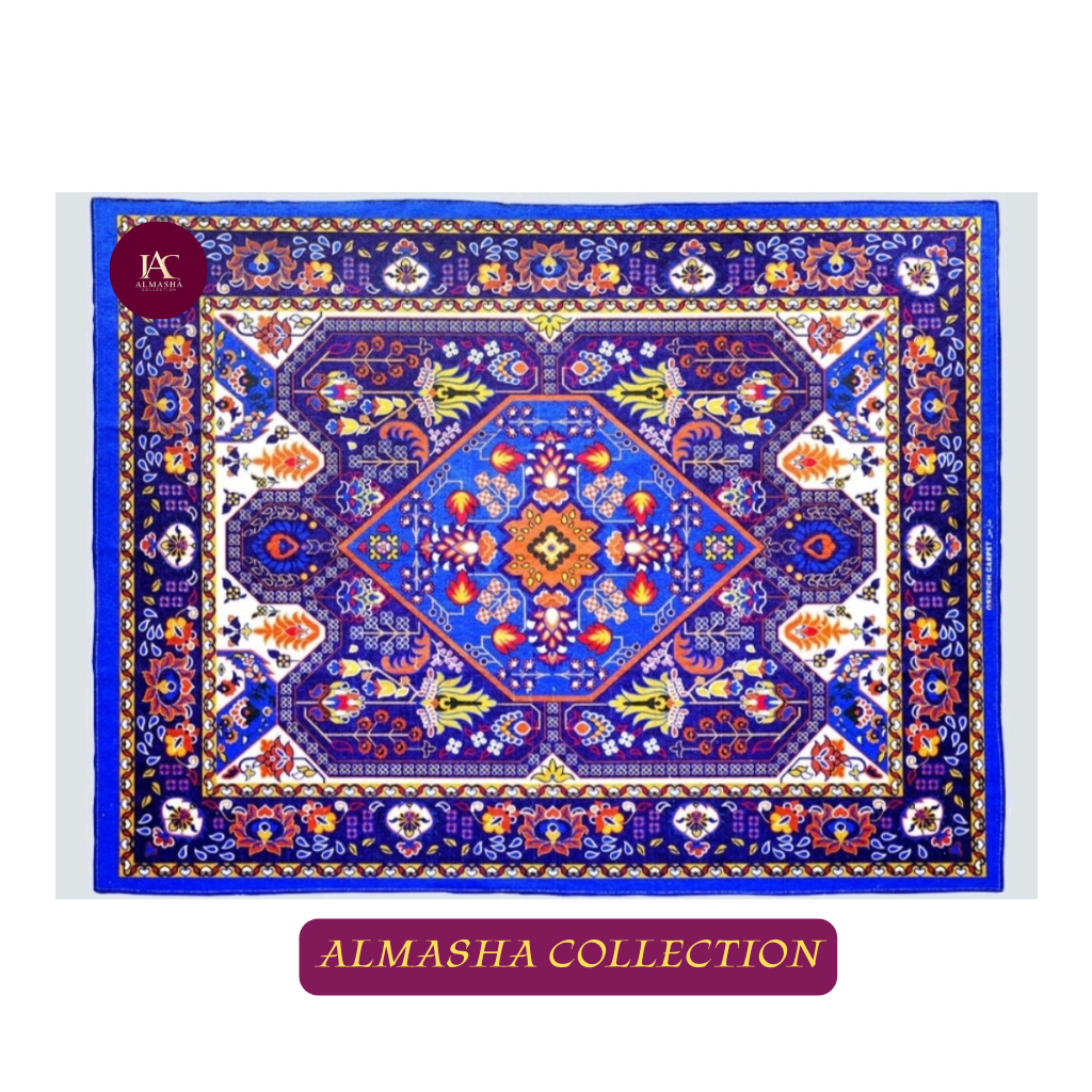 ALMASHA_AMBAL LANTAI TURKI OSTRICH VARSA JUMBO UKURAN 240cm X 205cm