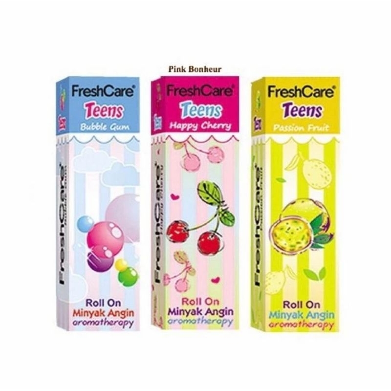 Fresh Care Roll On Minyak Angin Aromaterapi FreshCare Teens Bubble Gum 10ml Remaja
