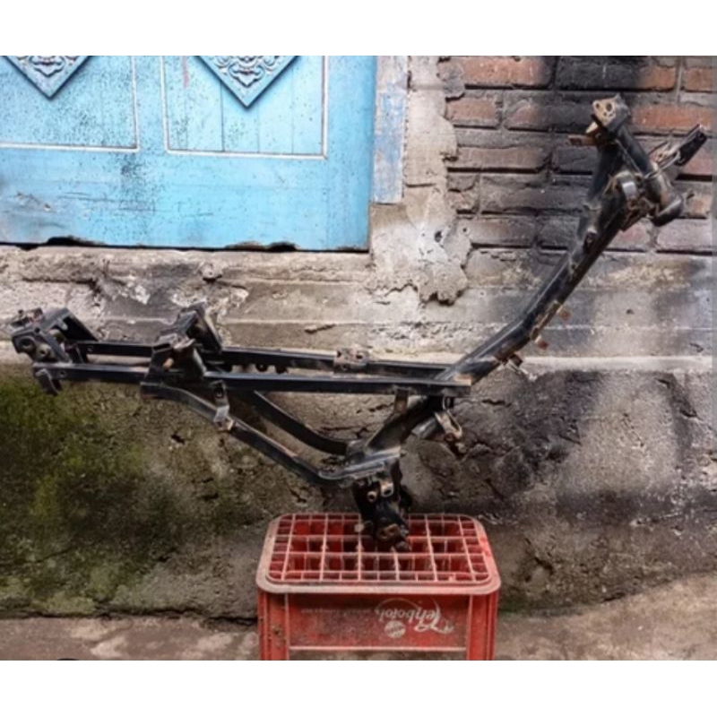 rangka frame sasis supra x lama supra fit lama orinigal lepasan ahm