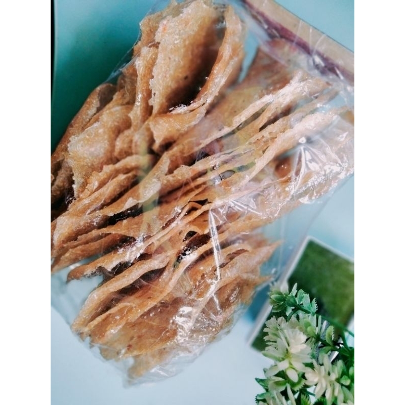 

Keripik/ kecimpring atau opak Kering Putih Isi 20