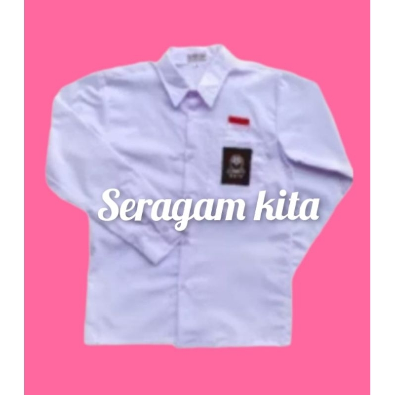 Kemeja panjang SMA/Seragam SMA/Kemeja lengan panjang SMA/Seragam sekolah SMA