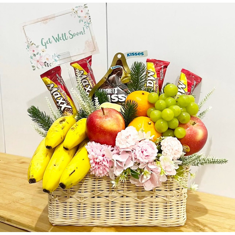 

Fruit Basket | Parsel Buah | Parsel Booster asi Almond Milk